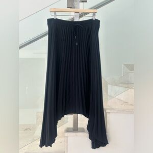 Karl Lagerfeld Black Drawstring skirt
